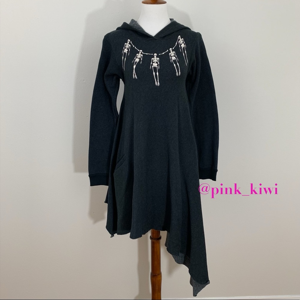 NWOT Wildfox Skelley Necklace Angel Hoodie
